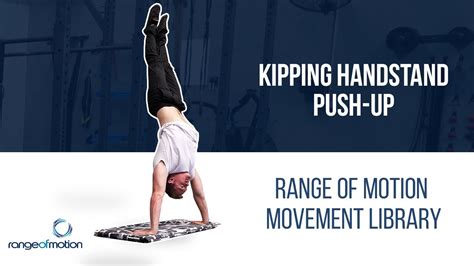 Kipping Handstand Push Up Youtube