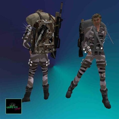 Second Life Marketplace Camouflage