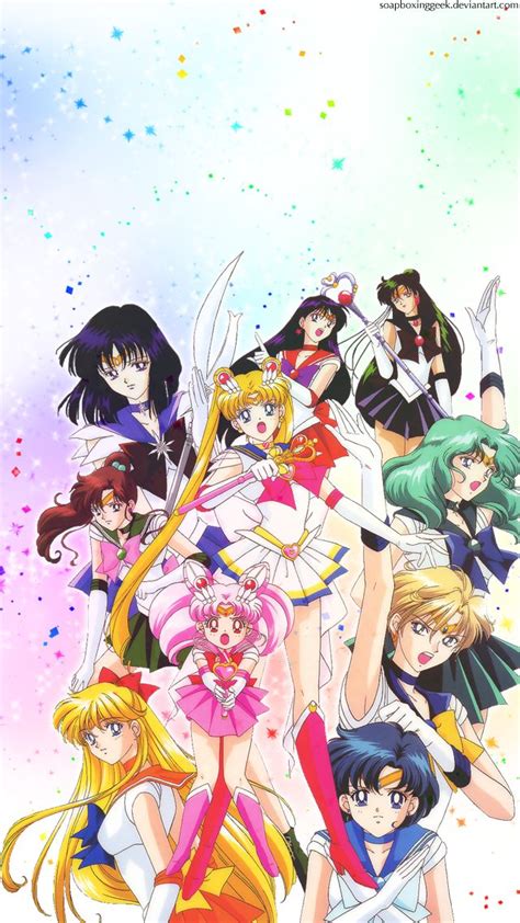Wallpaper Sailor Moon Crystal 50 Iphone Sailor Moon Wallpaper On