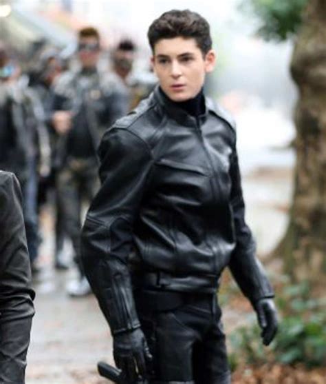 David Mazouz Gotham Season 5 Bruce Wayne Leather Jacket Jackets Creator