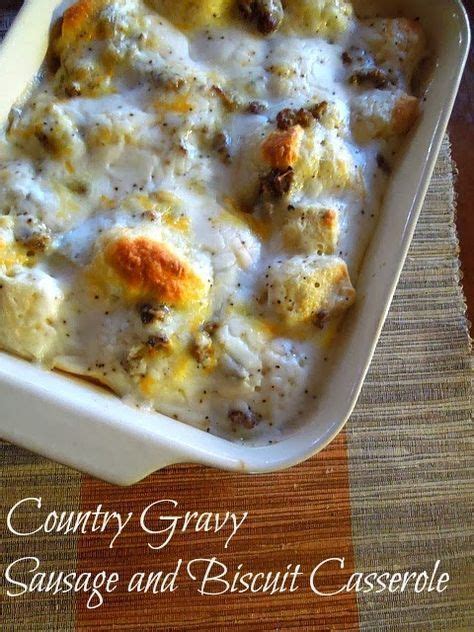 Cheese Sausage Gravy Biscuits And Eggs Make This Biscuit And Gravy