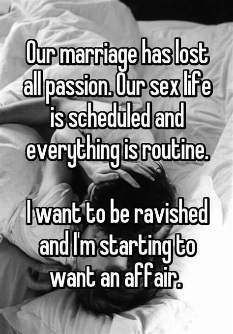 18 Confessions About Married Sex That Will Break Your Heart