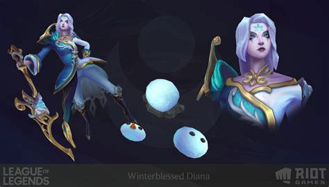Winterblessed Diana Skin League Of Legends Lore Video Price