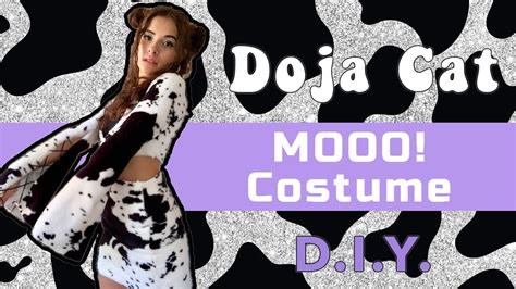 Diy Doja Cat Mooo Cow Costume Youtube