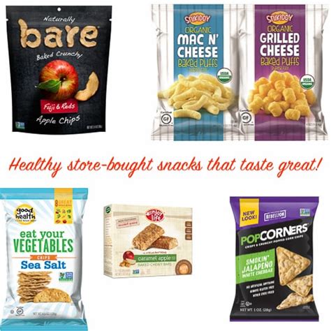 Looking for some lunchbox inspiration or snack ideas for kids? Healthy Store-Bought Snacks for Kids - Little Sweet Baker