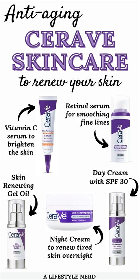 Anti Aging Cerave Products For Your Skincare Routine Skin Care