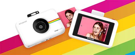 Polaroid Snap Touch Instant Print Digital Camera White With Lcd