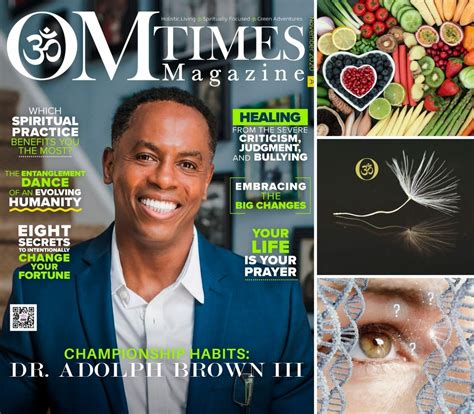 Omtimes Magazine November A 2020 Edition With Dr Adolph Brown