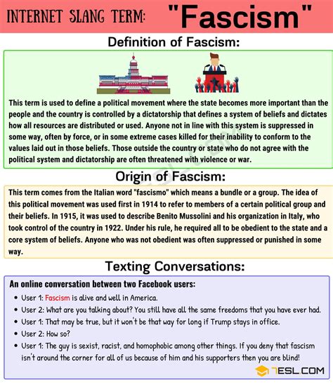 fascism meaning  definition  fascism      esl