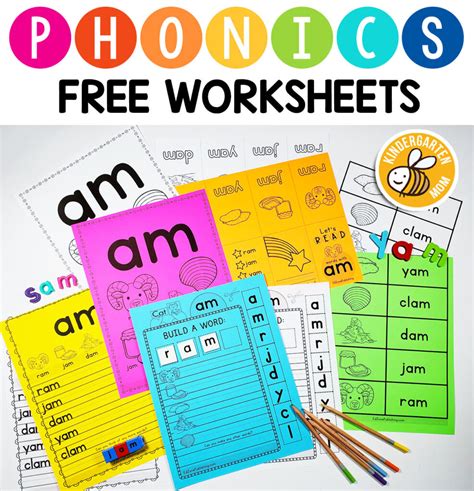 Phonics For Kindergarten Worksheets Rollryte