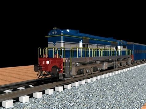 3d Model Game Ready Train Shipping Cgtrader