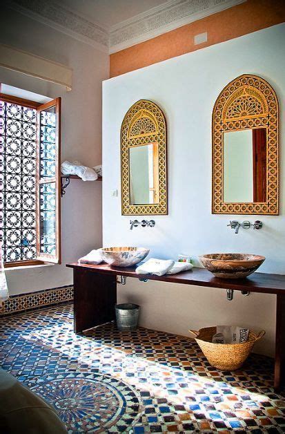 Morocco Moroccan Bathroom Decor Moroccan Bathroom Bathroom Styling