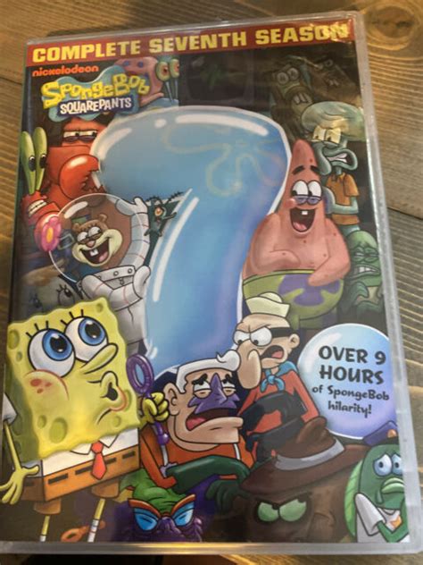 Spongebob Squarepants The Complete 7th Season Dvd 2011 4 Disc Set