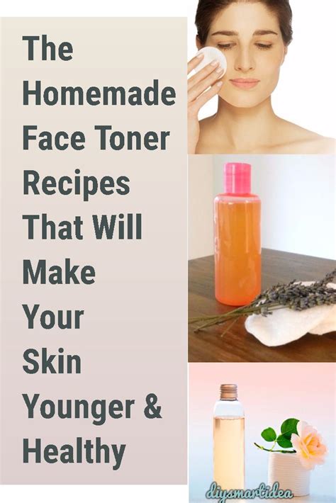 The Homemade Face Toner Recipes That Will Make Your Skin Younger And