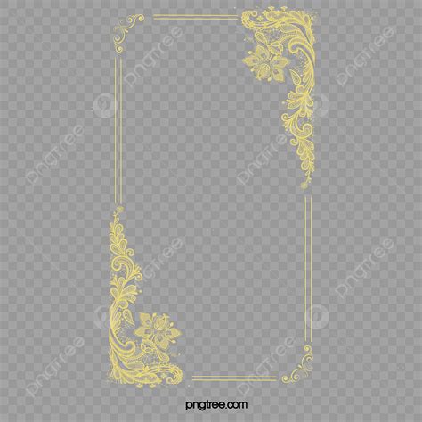 Display Rack Png Transparent Gold Frame Display Rack Template Posters