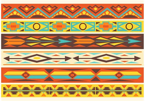 Free Native American Pattern Vector Borders  Download Free Vector Art