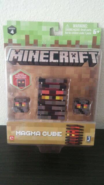 New Mojang Minecraft Series 4 Magma Cube By Jazwares And Mojang Ebay