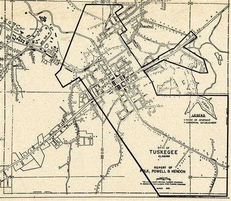 Gerrymander Tuskegee Map001 Copy Tuskegee University Archives