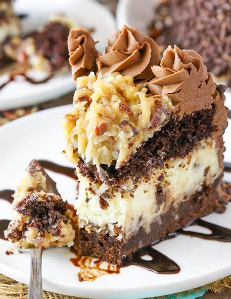 Meanwhile whisk the cream cheese and mascarpone together. OUTRAGEOUS CHOCOLATE COCONUT CHEESECAKE CAKE
