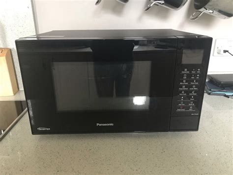 Panasonic Nn Ct56jb Slimline Combination Microwave Oven Black Unused