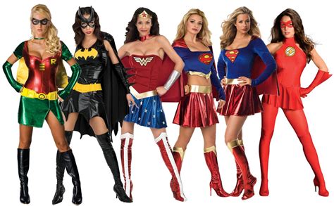 Details About Sexy Superhero Costumes Womens Comic Book Movie Ladies