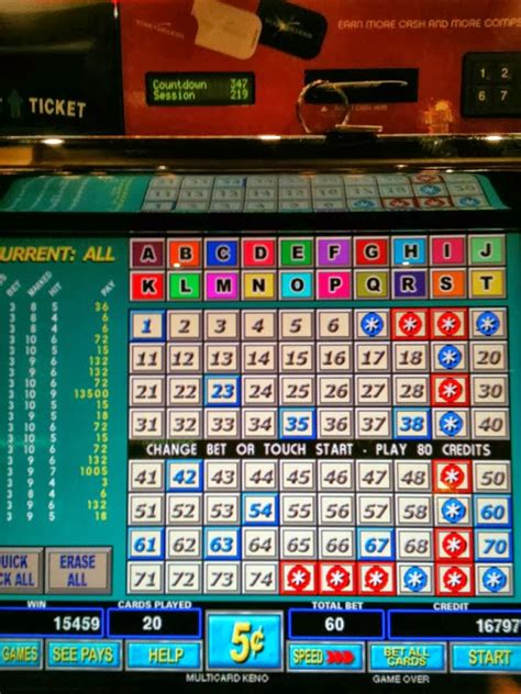 You will feel special and well taken care of the moment you sign up. KENO/MULTI-CARD KENO/20 CARD KENO