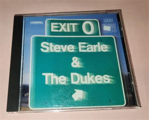 Steve Earle And The Dukes Exit 0 New Cd Mca Records 1987 499 Picclick