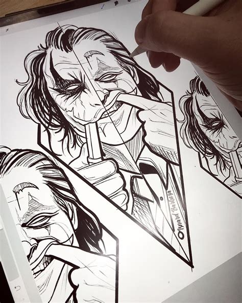 Pin By Daymiller Ferreira Borges On Tattoo Designs Joker Tattoo