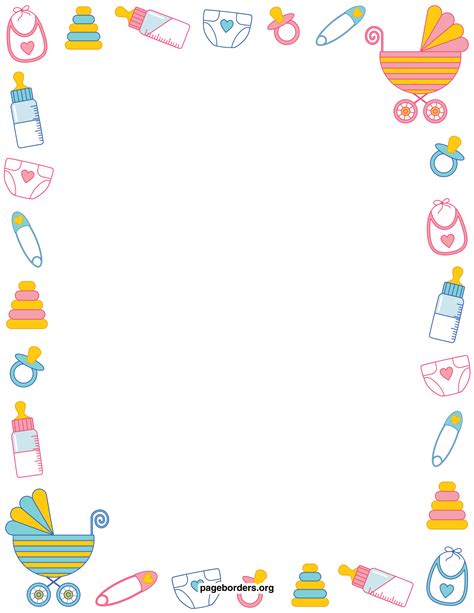 Baby Border Clipart Free Download On Clipartmag