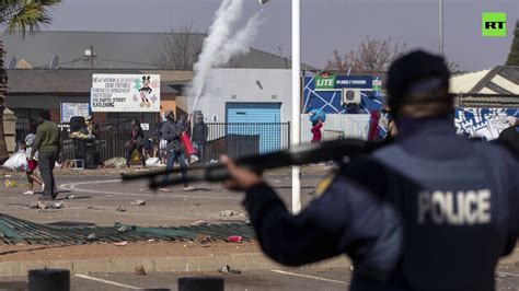 South Africa Protests Spiral Out Of Control