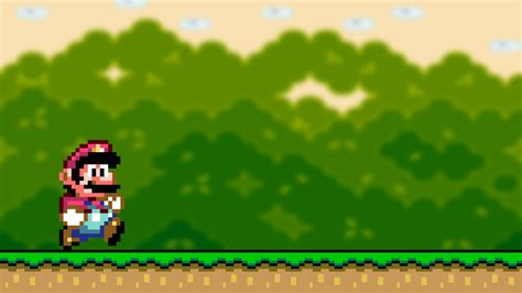 Download Wallpaper For 240x400 Resolution Mario 16 Bit Nintendo Snes