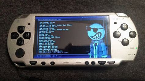 Silver And Black Psp 3000 Modhack Konsol Oyun