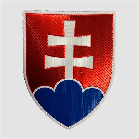 Tričko dámské logo lev patina červené český hokej. Znak SLOVENSKO / nažehľovačka | ATAK Slovak Sports design