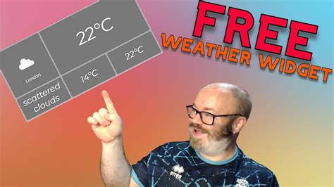 FREE Weather Widget for your stream - YouTube