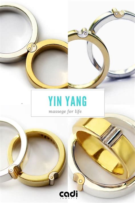 Yin Yang Matching Wedding Rings Matching Wedding Rings Jewelry Love