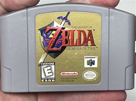 Zelda Ocarina Of Time Nintendo 64 Game For Sale