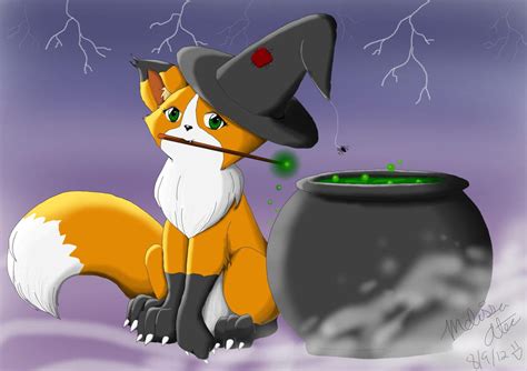 Fox Witch Re Drawn By Miraimika On Deviantart