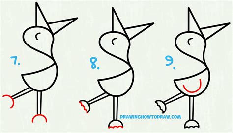 How To Draw A Duck Step By Step Easy For Kids