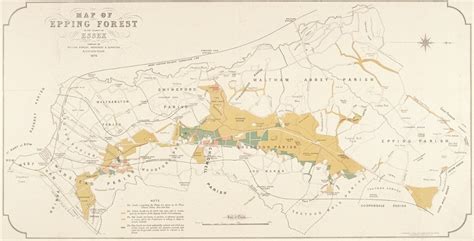 Map Of Epping Forest C1876 Event Epping Forest Explore Flickr