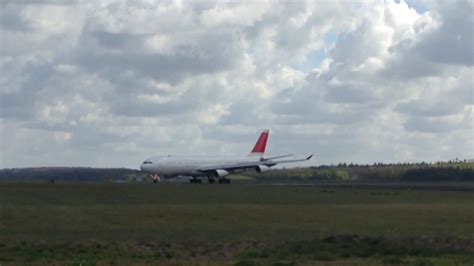Twenthe airport, ens, ehtw (en). Swiss A340 special last landing on Twente Airport, The ...