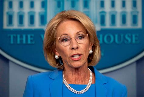 Opinion Who Thought Putting Betsy Devos On Tv Was A Good Idea It
