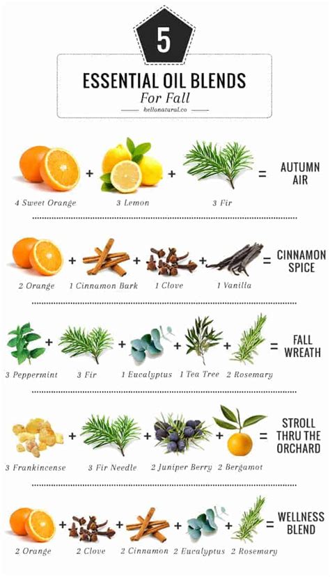 5 Essential Oil Blends To Make Your House Smell Like Fall Hello Glow