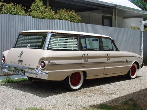Australian 1963 Ford Falcon Wagon Blinds Cosas Antiguas