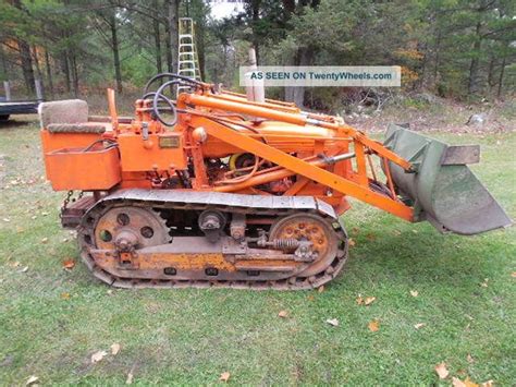 1952 Oliver Oc3 H2 Loader Dozer Fully Operating Condition
