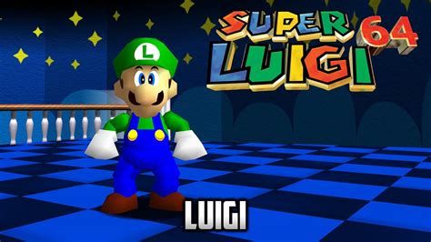 ⭐ Super Mario 64 Pc Port Mods Luigi 4k 60fps Youtube
