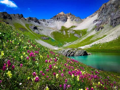Ice Lakes Basin Trail Is Located Near Silverton Colorado Within The