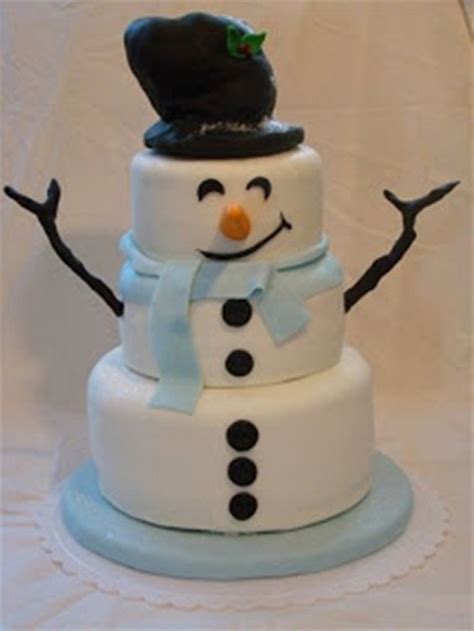 Pretty Snowman Cake Ideas For Christmas Pretty Designs