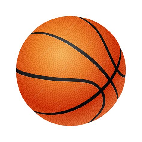 Premium Vector Basketball Isolated On A White Background