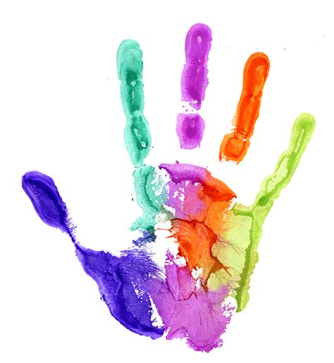 Handprint Clipart Transparent