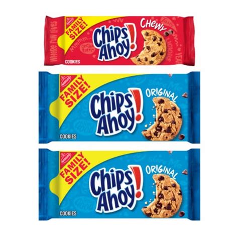 Chips Ahoy Variety Pack Original And Chewy Cookies 3 Ct Ralphs